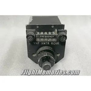 Vintage Boeing 707 Aircraft VHF Transmitter / Receiver Control Panel